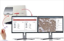 Digital Pathology Case Management with dual screen review.
